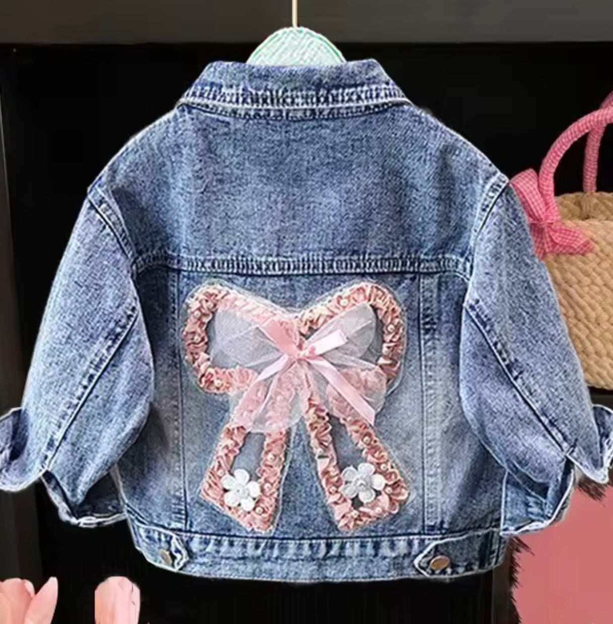 Denim Bow